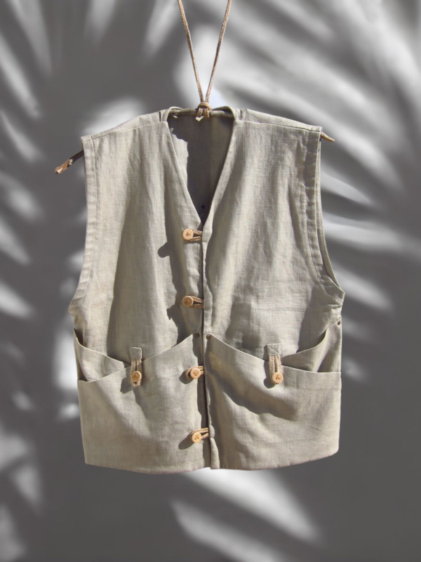 Nomad Linen Vest